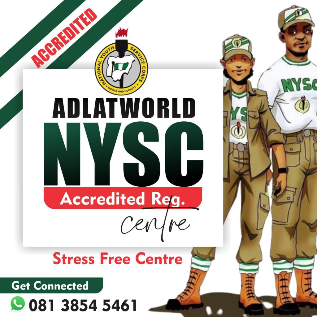 NYSC accredited Registration Centre in Ota, Sango, Ijoko, Iyana, Atan