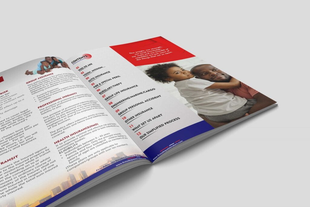Company Profile Design In Nigeria by Adlatworld